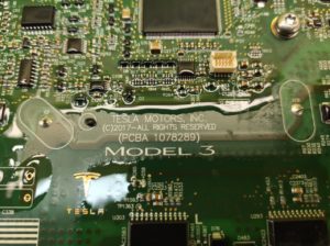 Инвертор мотора заднего MOSFET (PCBA 1708289) Tesla M3